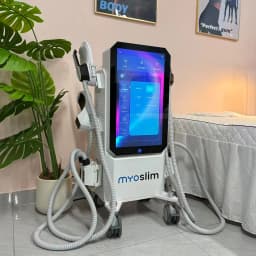 EMS Ultra Body Sculpt Mucsle Stimulator Machine with 4 Handle RF Professional 6500w EMS Neo Body Shape Slimming Device