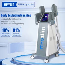 Nova Upgrade 6500W EMS Body Sculpting Machine EMS/myoslim Professional Body Contouring Device with 200HZ
