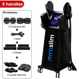 Nova Upgrade 6500W EMS Body Sculpting Machine EMS/myoslim Professional Body Contouring Device with 200HZ