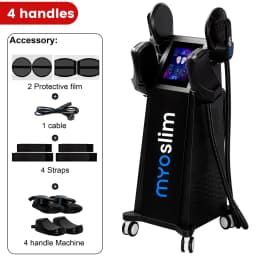 Nova Upgrade 6500W EMS Body Sculpting Machine EMS/myoslim Professional Body Contouring Device with 200HZ