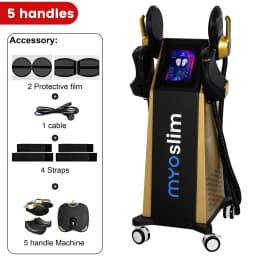 Nova Upgrade 6500W EMS Body Sculpting Machine EMS/myoslim Professional Body Contouring Device with 200HZ
