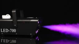 U'King 1500W Smoke Machine RGB 6 LED Fog Machine with Remote Control for DJ Disco Party Christmas Stage Effect Fogger Machine