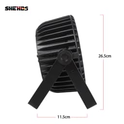 SHEHDS Fast Shipping Aluminum Alloy LED Flat Par 18x12W & 18x18W Lights RGBW Lighting DMX512 Disco DJ Venue Wedding Party