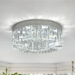Crystal Ceiling Lamp Living Room Gold Luxury Modern Chandeliers Decoration Led Ceiling Lights Lighting Fixture Diameter 40 50cm
