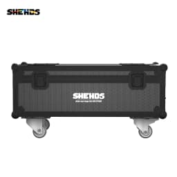 SHEHDS 8/10 PCS 6x18w Wireless Battery Par With Flight Case RGBWA+UV WIFI APP Control Light For DJ Disco Wedding Stage Lighting