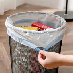 45x50cm Scented Drawstring Trash Bags - Thickened Large Fragrant Garbage BagswithHandles, 4 Scents (Rose/Lavender/Lemon/Vanilla)