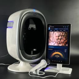 AISA O1 Pro Face Skin Analyzer Diagnostics Machine 15.6 Inch 3D AI Professional Facial Skin Tester Scanner Analyzer Report Print