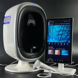 AISA O1 Pro Face Skin Analyzer Diagnostics Machine 15.6 Inch 3D AI Professional Facial Skin Tester Scanner Analyzer Report Print