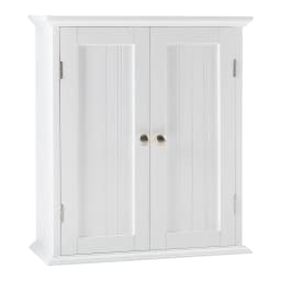 JHK 21 Inch Wall Mounted Cabinet With 2 Doors 3 Layer Medicine Wall Cabinet For Living Room Space Saver Storage Cabinet