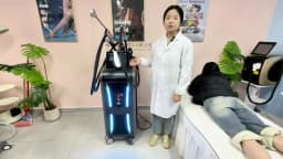 High Performance Cool Waves RF Body Slimming Machine with 3 Handles for Facial Lifting Weight Loss and Skin Firming