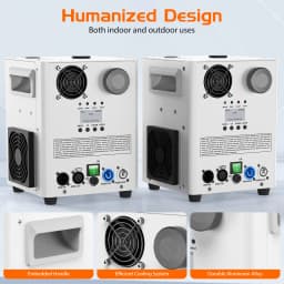 U'King 800W Cold Sparks Machine DMX Control Stage Equipment Top Spraying Electronic Flower Spraying Machine for Show Christmas