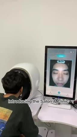 3D Skin Scanner Care Facial Analyzer Monitor Machine Magic Mirror Testing Detector Face Camera Test Analysis Beauty Machine
