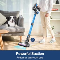 INSE N650 Cordless Vacuum Cleaner, 25Kpa Lightweight Stick Vacuum, Up to 45 Min