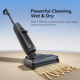 ILIFE W90 Pro Cordless Wireless Wet Dry Smart Mop Washing ,7000Pa Suction, 1Min Self Cleaning, Large Dual Water Tank,Update W90