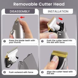 Sejoy Electric Hair Clippers Men Professional kit USB Rechargeable Men's Barber Hair Cutting Machine Beard Trimmer For Men Kids