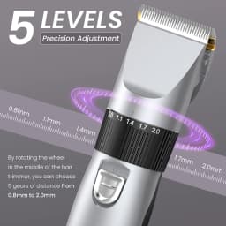 Sejoy Electric Hair Clippers Men Professional kit USB Rechargeable Men's Barber Hair Cutting Machine Beard Trimmer For Men Kids