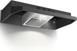 24/30/36" Under Cabinet Range Hood 280CFM Convertible Ducted/Ductless, 2-Speed & LED Light,Stainless Steel,Removable Filter