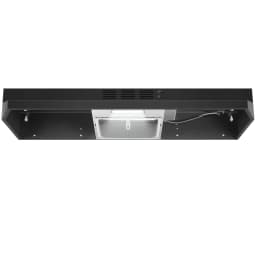 24/30/36" Under Cabinet Range Hood 280CFM Convertible Ducted/Ductless, 2-Speed & LED Light,Stainless Steel,Removable Filter