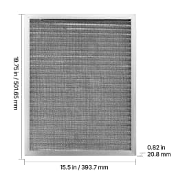 SucceBuy Electrostatic Air Filter Washable & Reusable Aluminum AC/HVAC Furnace Filter MERV 8 Long Lifetime Home or Office