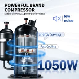 SucceBuy 22-30 L/H Soft Ice Cream Machines Commercial Tricolor Desktop Sweet Cone Freezing Equipment Vending Machine