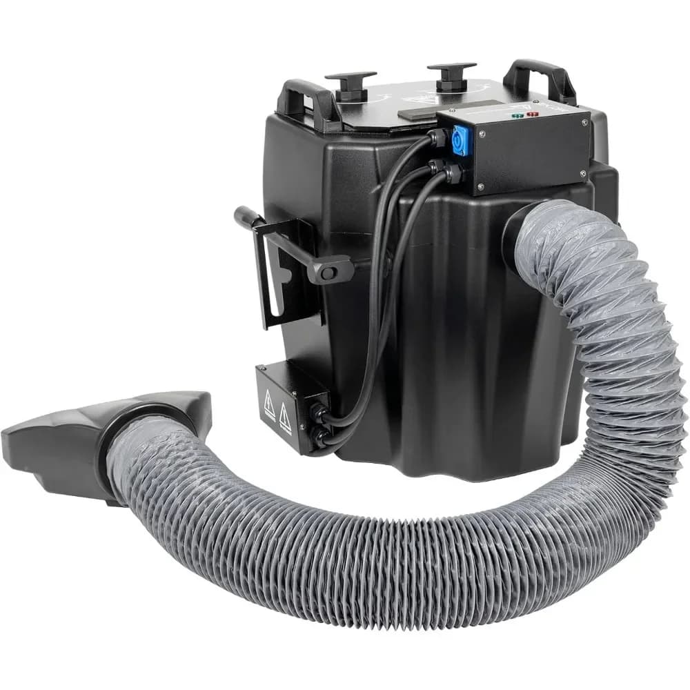 6000W Dry Ice Fog Machine, Dry Ice Smoke Machine Effect with Tube, High Density Smoke Machine with Tube Adjustable Temperature