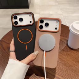 Ultrathin Simple For Magnetic Phone Case For iPhone 11 12 13 14 15 16 17 18 Pro Max Air Wireless Charging Soft Matte Phone Cover