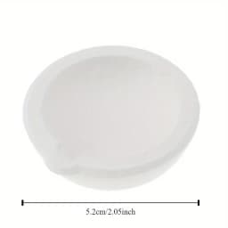 1pc High Temperature Quartz Silica Melting Crucible Dish Bowl Pot Casting Gold Silver Metal Jewelry Casting Container