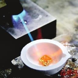 1pc High Temperature Quartz Silica Melting Crucible Dish Bowl Pot Casting Gold Silver Metal Jewelry Casting Container