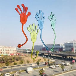10-30pcs Sticky Hands & Spider Web Toy Stretchy Stress Relief Fidget Toys for Kids Birthday Favor Halloween Gift Supplies