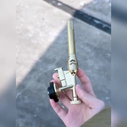 Portable Gold Copper Gas Welding Torch High Temperature Flame for BBQ Cooking Brazing