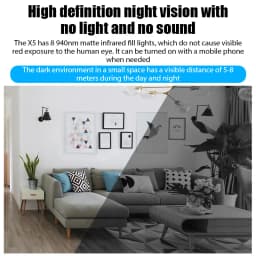 Mini Camera 1080P Clear Night Vision Lightweight Portable Premium Cams Motion Detection Wireless Surveillance Protection Camera