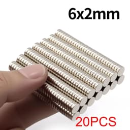 6x2mm Super Strong Neodymium Magnet N35 NdfeB Permanent Magnetic imanes Round Powerful Magnets Refrigerator Magnet