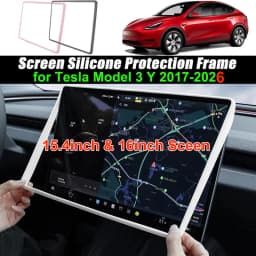 For New Tesla Screen Protector Frame Display Edge Body Cover Central Control Accessories Tesla Model 3 Y L Juniper Standard 2026