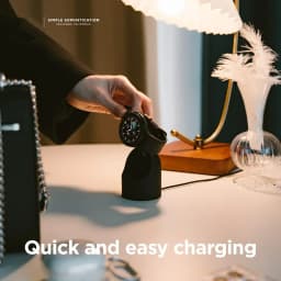 Silicone Charging Seat For Samsung Galaxy Watch 8/7/6/5 40/44mm Ultra 47mm Charging Stand Storage Seat Watch 6 8 Classic 47/43mm