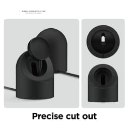 Silicone Charging Seat For Samsung Galaxy Watch 8/7/6/5 40/44mm Ultra 47mm Charging Stand Storage Seat Watch 6 8 Classic 47/43mm