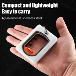 Square Cable Tie Organizer Fluorescent Cable Tie Organizer Portable Reusable Storage Cable Tie Holder Cable Tie Storage Tool