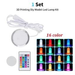 3D Printer Part For Bambu Lab LED Lamp Kit 001 DIY Model Hardware Without Shell Warm White DC 5V 3D Printer Adjustable Light Kit