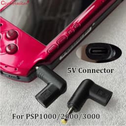 1/2/10PCS 5V Type-C to DC Power Charge Convert For PSP 1000 2000 3000 Mini USB Charging Convert Adapter DC 4.0x1.7mm