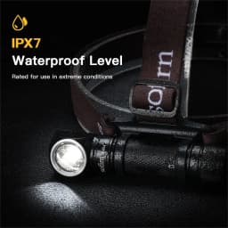 Sofirn-SP40A 1200lm Headlamp TN-3535 18650 Rechargeable Headlight TIR Optics Lens USB C Flashlight with Magnet Tail Cap