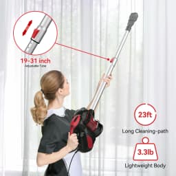 INSE I5 Corded Vacuum Cleaner 600W 18000Pa Powerful 2-in-1 HEPA Filters Handheld Stick Vaccum for Home Carpet Pets Hair Cleaning