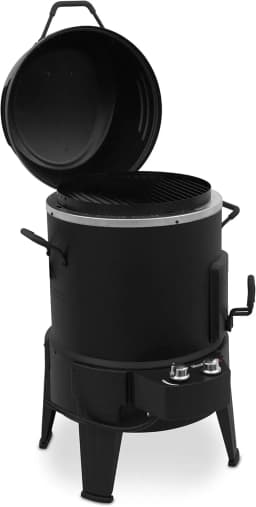 3-in-1 Smoker, Roaster & Gas Grill, Black - 14101550