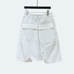 Owen Seak Men's Short Harem Gothic Style Men Clothing Casual Summer Loose Black White High Street Classic Designer Shorts
