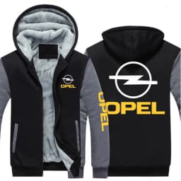 2022 OPEL Logo  Spring  Autumn high quality Custom Sweatshirt Streetwear Thicken Hooded Hoodies Mens Zipper classic Jackets