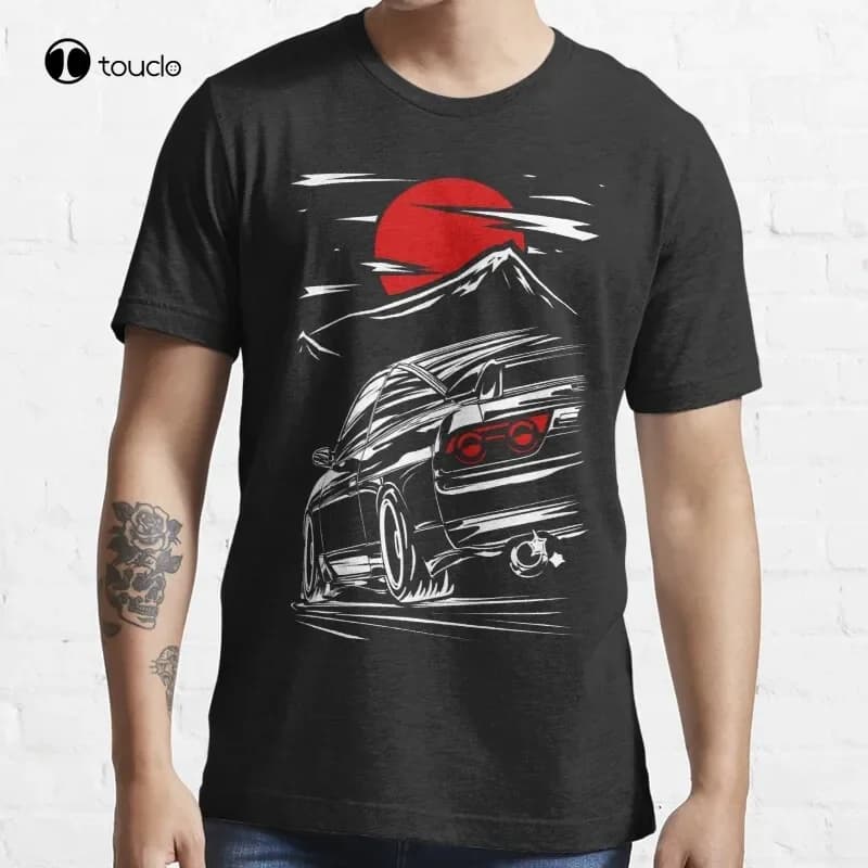 Nissann Silvia S13 | Haruna 180Sx 200Sx 240Sx Schassis Zenki T-Shirt Cotton Tee Shirt