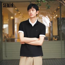 Semir Mens Polo 2026 Classic Lapel Knitted Moisture Wicking Quick Dry Cool Feeling Antibacterial