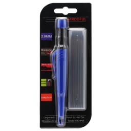 Woodworking Pencil Card Set, Deep Hole Marking and Drawing, with 2.8mm Reliable and Durable Lead, for Carpenters Engineering