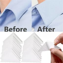 Shirt Polo Shirt Collar Paste Collar Shape Paste Triangle Collar Brace Without Curling Fixed Paste Collar Shape Paste