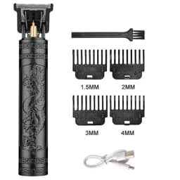 Professional T9 Hair Clipper For Mens USB Fast Rechargeable Beard Care Tools Provide Comfortable Precise Shaving Hair Trimmer