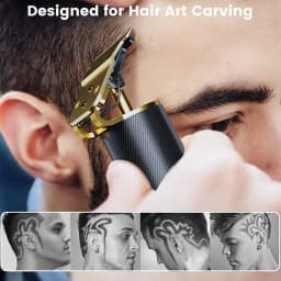 Professional T9 Hair Clipper For Mens USB Fast Rechargeable Beard Care Tools Provide Comfortable Precise Shaving Hair Trimmer