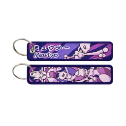 Japanese Anime Elf Monsters Keychain for Cars Backpack Key Holders Embroidery Keyrings Key Tag Jet Tag Accessories Gifts 1pcs